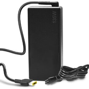 135W Power Adapter Cord for Lenovo ThinkPad Universal Thunderbolt 4 3 Dock/USB C Smart Dock/Thunderbolt 3 Essential Dock Gen 1 2/ThinkPad Hybrid USB-C with USB-A Dock/Ultra/Pro/USB-C Dock Gen 2 Dock