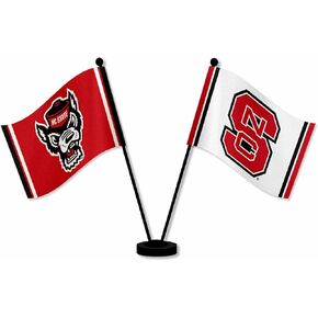 North Carolina State Wolfpack Desk and Table Top Flags