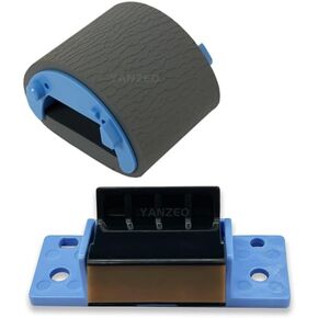 YANZEO RC1-2050 RL1-0266-000 RM1-2048 بكرة فصل لـ HP 1010 1012 1015 1018 1020 3015 3020 3030 M1005 LBP2900 LBP3000 (بكرة الالتقاط ووسادة الفصل) in Kuwait