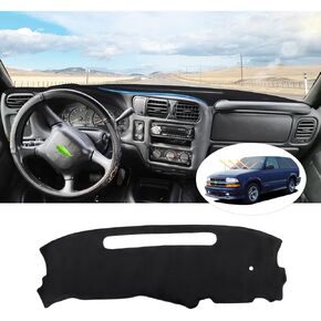 Cartist Compatible with Dash Cover 1998-2004 Chevy Chevrolet S10 Blazer/GMC Jimmy Sonoma Dashboard Cover Mat Non-Slip Pad Carpet Sunshield Glare UV Rays Protector