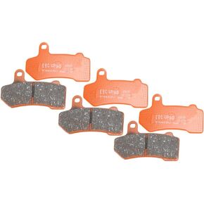 EBC Brakes EBPCK1015 Complete Semi-Sintered V-Pads Brake Pad Change Kit