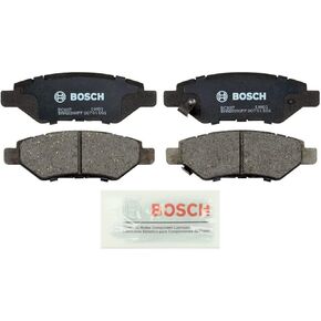 BOSCH BC1337 QuietCast Premium Ceramic Disc Brake Pad Set - Compatible With Select Cadillac CTS, SRX; Chevrolet Camaro; Saab 9-4X; REAR