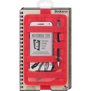 Bookaroo Notebook Tidy - Red