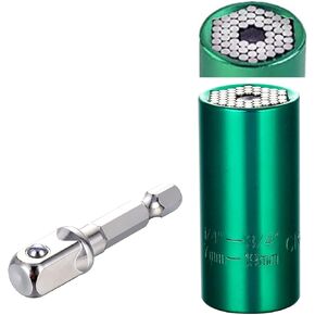 3/8" Impact Square Socket Set to Multi Size Tools Drive 1/4", 3/8", 1/2" (female to female)