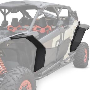 SAUTVS XXL Wider X3 Fender Flares, Upgraded Ultra Wide Mud Guards Extended Front & Rear Compatible with 2017-2024 Can Am Maverick X3 & X3 Max, Replace OEM #715002973