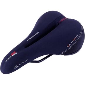 Serfas Dual Density Men's Bicycle Saddle with Cutout