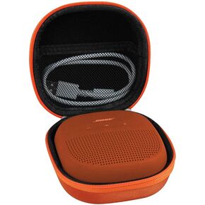 Hermitshell Hard EVA Travel Black Case Fits Bose SoundLink Micro Bluetooth Speaker
