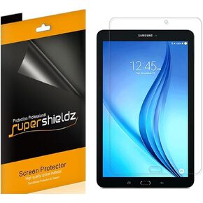 Supershieldz (3 Pack) Designed for Samsung Galaxy Tab E 9.6 inch Screen Protector, High Definition Clear Shield (PET)