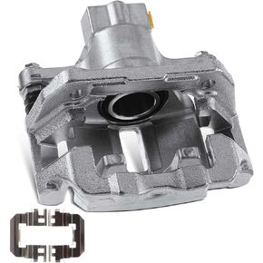A-Premium Disc Brake Caliper Assembly with Bracket Compatible with Select Acura Models - RL 2005 2006 2007 2008 2009 2010 2011 2012, V6 3.5L, V6 3.7L - Rear Left Driver Side