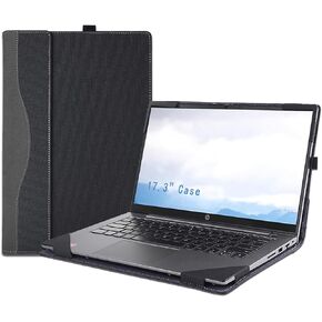 Laptop Cover Case for 17.3 inch Hp Laptop 17s-cu 17-cn cp&Hp Envy 17t / Hp 470 G8 G9 G10 Protective Sleeve Bag with Pen Holder and Heat Dissipation Hole (Dark Blue)