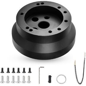 5 & 6 Hole Steering Wheel Hub Adapter Fit for Chevy Cadillac GMC Pontiac Truck Pickup