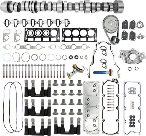 NON AFM DOD Disable Camshaft Lifters Timing Chain Oil Pump 5.3 Head Gasket Compatible with 2007-2013 Chevy Silverado GMC Sierra Yukon 5.3L in Kuwait