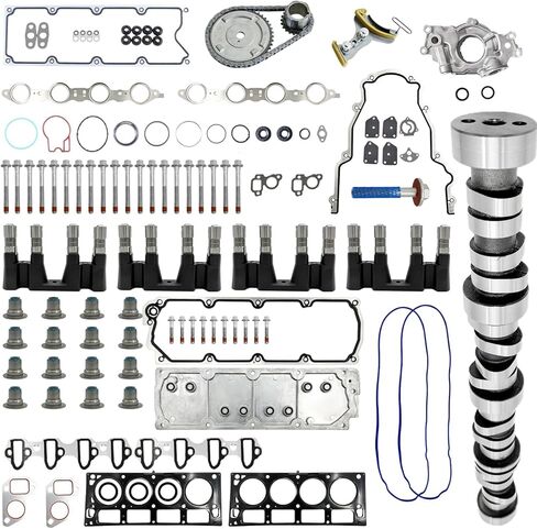 NON AFM DOD Disable Camshaft Lifters Timing Chain Oil Pump 5.3 Head Gasket Compatible with 2007-2013 Chevy Silverado GMC Sierra Yukon 5.3L in Kuwait