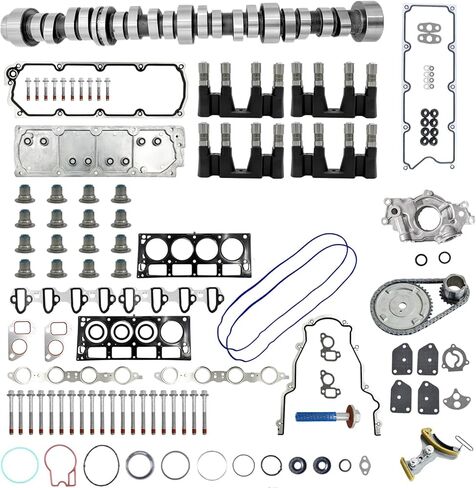 NON AFM DOD Disable Camshaft Lifters Timing Chain Oil Pump 5.3 Head Gasket Compatible with 2007-2013 Chevy Silverado GMC Sierra Yukon 5.3L in Kuwait