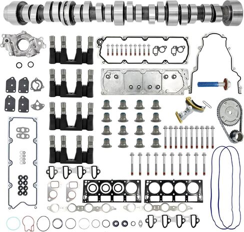 NON AFM DOD Disable Camshaft Lifters Timing Chain Oil Pump 5.3 Head Gasket Compatible with 2007-2013 Chevy Silverado GMC Sierra Yukon 5.3L in Kuwait