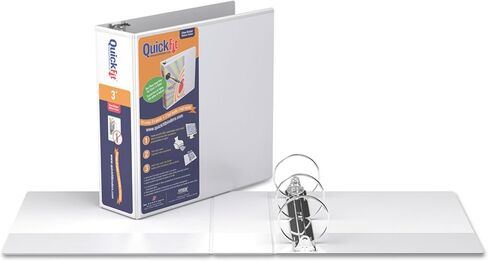 ملف فيو، 3 بوصة، حلقة دائرية، ابيض (88050) in Kuwait