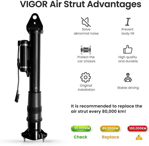 VIGOR Rear Air Suspension Shock Absorber Compatible with 2006-2013 Benz R-Class W251 R320 R350 R500 R550 with ADS Car Air Strut, OEM Replace Number 2513200931, 2513201031 in Saudi Arabia