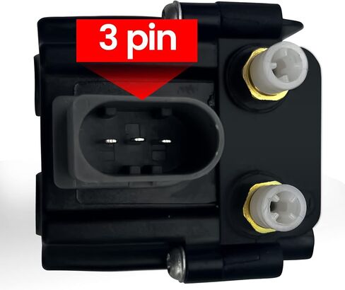 VIGOR Air Suspension Compressor Valve Block Compatible with 2009-2017 BMW 535i/535i GT/550i/550i GT/740i/740LD/740Li/750i/750Li/760Li Car, OEM Number 37206875176, 37206789450 in Saudi Arabia
