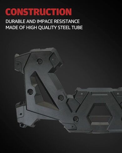 A & UTV PRO Rear Utility Rack Assembly for 2014-2021 Polaris Sportsman Touring SP 570 450, Offroad Rear Body Rack ATV Rack Accessories, Replace OEM # 2635059-070, Black in Saudi Arabia