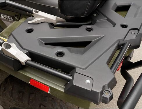 A & UTV PRO Rear Utility Rack Assembly for 2014-2021 Polaris Sportsman Touring SP 570 450, Offroad Rear Body Rack ATV Rack Accessories, Replace OEM # 2635059-070, Black in Saudi Arabia