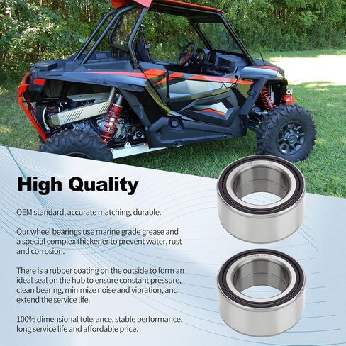 3514822 3514699 محامل محور العجلة الأمامية والخلفية لـ Polaris Ranger RZR 900 1000 4 S XP XC 2014-2018 Turbo Sportsman 550 850 14-22 Scrambler 850 1000 General 1000 #3514627 3514924 3515090، 4 قطع in Kuwait