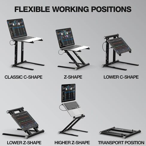 Reloop Stand Hub حامل ومحور متقدم مع توافق USB-C PD in Kuwait