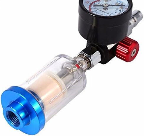 صمام منظم لضبط الهواء مع مقياس الضغط وفلتر مصيدة المياه لأدوات الهواء الخاصة ببنادق الرش in Kuwait