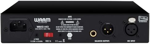 Warm Audio WA12 MKII Single-Channel American Mic Pre Bundle w/Pig Hog Mic Cable, Power Adapter and Liquid Audio Polishing Cloth in Saudi Arabia