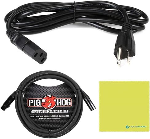 Warm Audio WA12 MKII Single-Channel American Mic Pre Bundle w/Pig Hog Mic Cable, Power Adapter and Liquid Audio Polishing Cloth in Saudi Arabia