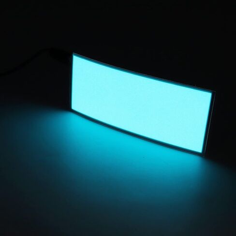 4inch El Panel Light, Ice Blue Flexible El Panel, Electroluminescent Sheet Neon with Battery Inverter, 3 Modes DIY Cuttable for Holiday Decorations, Cosplay, Party, Advertising in Saudi Arabia