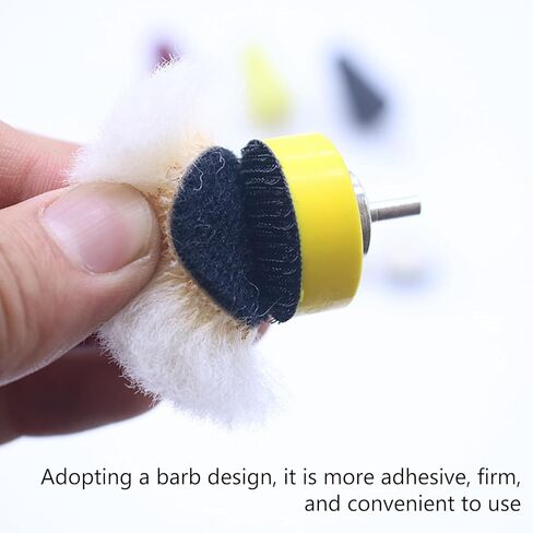 Mini Buffing Polishing Pads Kit: 36 PCS Car Polishing Kit, Sponge Buffing Pads Drill Polishing Pad, Detail Polishing Balls, Drill Buffing Attachment Kit for Car Polishing,Waxing,Sealing Glaze in Kuwait