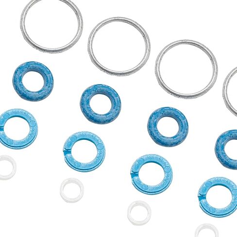 4 Set Fuel Injector Seal Kit O-Ring Repair Kit Replacement for Golf 4Motion Jetta Replace 06D998907 in Saudi Arabia