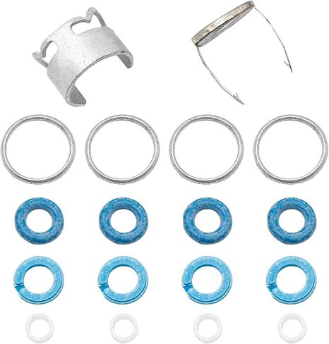 4 Set Fuel Injector Seal Kit O-Ring Repair Kit Replacement for Golf 4Motion Jetta Replace 06D998907 in Saudi Arabia