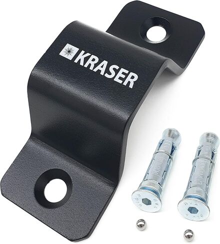 مرساة أرضية أو حائط من KRASER KR40B، نقطة مرساة شديدة التحمل مضادة للسرقة، قوة عالية، قفل مرساة للدراجات النارية، مدمج لأمن الدراجات النارية، أسود in Kuwait