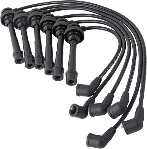 ST-6224 مجموعة سلك الإشعال، 5 مم، 6 قطع، لـ 1997-2000 ميتسوبيشي مونتيرو ومونتيرو سبورت in Kuwait