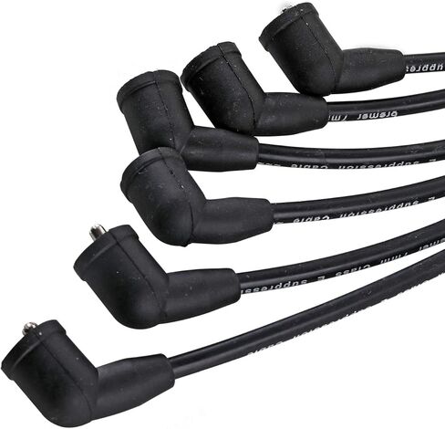 ST-6224 مجموعة سلك الإشعال، 5 مم، 6 قطع، لـ 1997-2000 ميتسوبيشي مونتيرو ومونتيرو سبورت in Kuwait