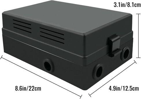 12V Fuse Relay Box, 4 Relay Slots and 15 ATC/ATO Fuse Holder, with 4-pin JD1912 40A Relay and 15 ATC/ATO Blade Fuses, Relay Fuse Block for Automotive Car Truck Marine Boat in Kuwait
