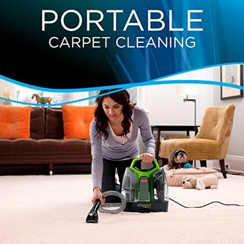 Bissell Little Green ProHeat Machine - Portable Carpet & Upholstery Steam Cleaner in Saudi Arabia