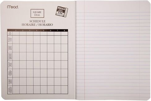 Mead Composition Book, Notebook, Wide Ruled, 9.75 x 7.5 Inch, Green (72249) in Saudi Arabia