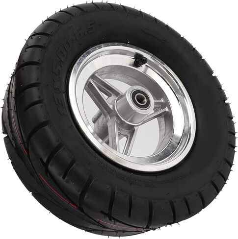 إطار مطاطي بدون أنابيب مقاس 13X5.00‑6.5 مع محور من الفولاذ المقاوم للصدأ، ملحق إطار فراغ سكوتر كهربائي سميك in Kuwait