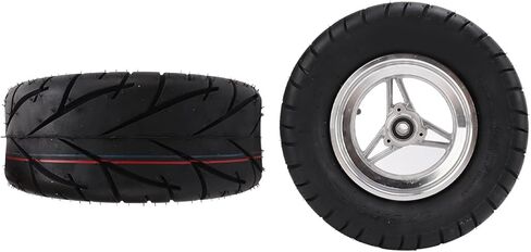 إطار مطاطي بدون أنابيب مقاس 13X5.00‑6.5 مع محور من الفولاذ المقاوم للصدأ، ملحق إطار فراغ سكوتر كهربائي سميك in Kuwait