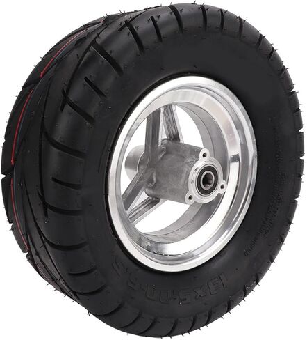 إطار مطاطي بدون أنابيب مقاس 13X5.00‑6.5 مع محور من الفولاذ المقاوم للصدأ، ملحق إطار فراغ سكوتر كهربائي سميك in Kuwait