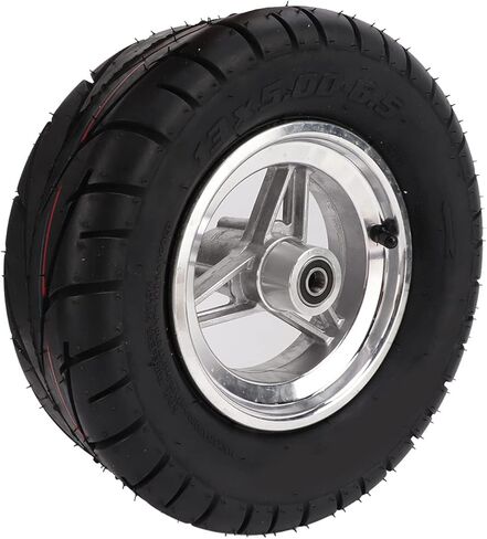 إطار مطاطي بدون أنابيب مقاس 13X5.00‑6.5 مع محور من الفولاذ المقاوم للصدأ، ملحق إطار فراغ سكوتر كهربائي سميك in Kuwait