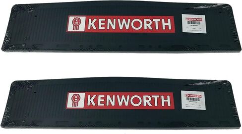 Kenworth Motors 6 "x 24" OEM نصف شاحنة مطاطية طينية رفرف ربع رفرف مجموعة اللوحات in Saudi Arabia
