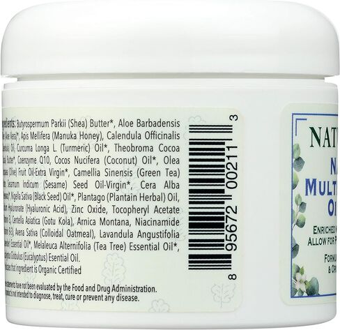 Nature Only Natural Multi-Function Ointment, 4 Oz Best Skin Healing Aids Enriched with phytochemicals to Allow for Penetration into Skin, Formulated with Natural & Organic Ingredients (4.0) in Saudi Arabia