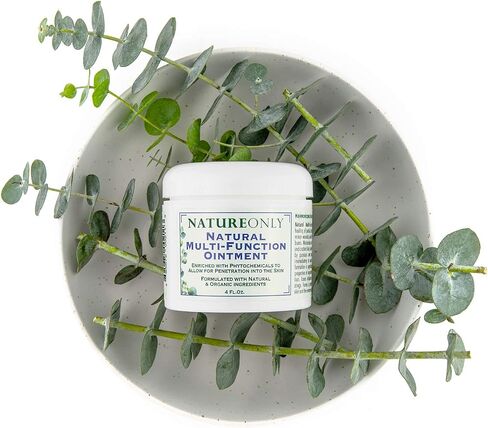 Nature Only Natural Multi-Function Ointment, 4 Oz Best Skin Healing Aids Enriched with phytochemicals to Allow for Penetration into Skin, Formulated with Natural & Organic Ingredients (4.0) in Saudi Arabia