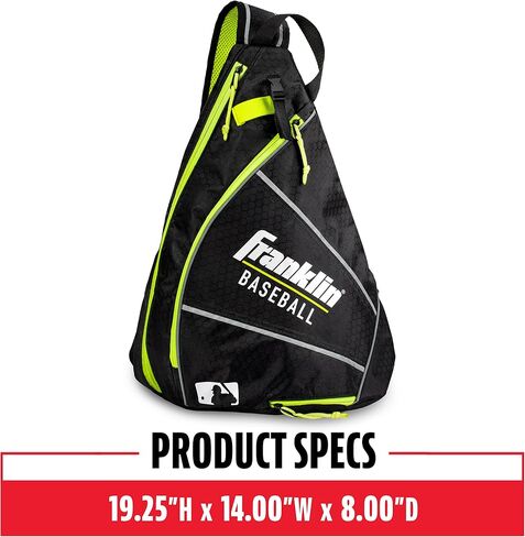 Franklin Sports MLB Slingbak Compact Baseball Bag – Youth and T-Ball Equipment Carry Bag in Saudi Arabia