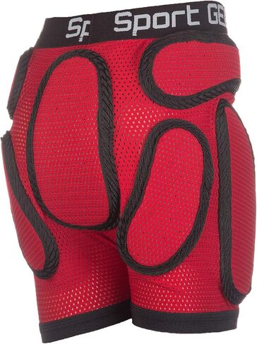 Recruit Padded Shorts for Kids 3'10"– 4'6" ft in Height - 3D Protection Hip Pants for Inline Skating, Skateboarding in Saudi Arabia