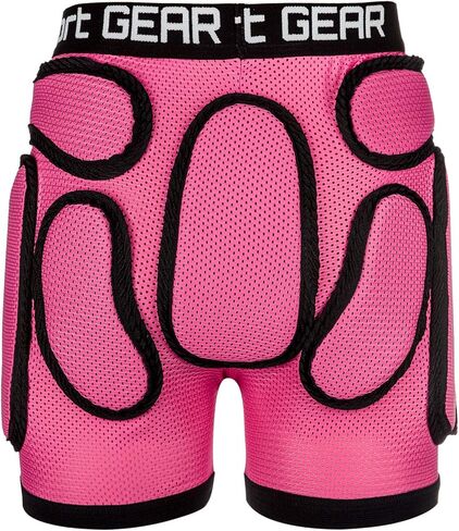 Recruit Padded Shorts for Kids 3'10"– 4'6" ft in Height - 3D Protection Hip Pants for Inline Skating, Skateboarding in Saudi Arabia