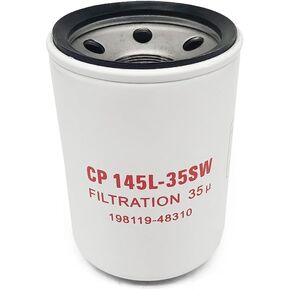 مرشح الزيت الهيدروليكي المتوافق مع Yamaha SA221 ، SA324 ، SA424 ، YT235 ، ex3200 ، Premium Part 198119-48310 | ترشيح عالية الكفاءة للأنظمة الهيدروليكية